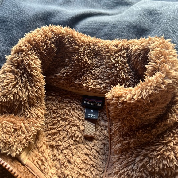 Patagonia Los Gatos 1/4-Zip Fleece Jacket in Beech Brown (Size Medium) - Picture 4 of 4